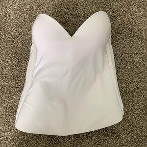 Bustier/longline strapless bra